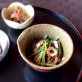 よこ耳ねこ's cooksnap of when they made 水菜と椎茸、ちくわの煮浸し.