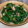 ◆あゆな◆'s cooksnap of when they made ほうれん草とツナのお浸し.