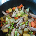 みわぺこ's cooksnap of when they made 手羽中とさつまいもの煮物.