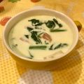 S＊mama♡'s cooksnap of when they made すぐ出来る♡ほうれん草のミルクスープ.