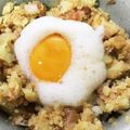 すがまっち's cooksnap of when they made ふわふわメレンゲのじゃが芋おかかTKG.