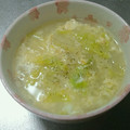 もぐ・ω・くま's cooksnap of when they made 白菜と卵のスープ.
