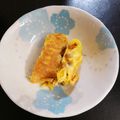 スプーンあきちゃん's cooksnap of when they made チーズin 納豆卵焼き♡ウチの子に大人気.