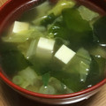 ようさんママ's cooksnap of when they made 白菜とワカメのあっさり生姜スープ.