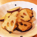 ballenakei's cooksnap of when they made 秋の味覚◎さつま芋とれんこんの甘辛炒め.