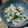 MMまどか's cooksnap of when they made 春菊の白和え.