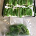 Yooboo's cooksnap of when they made 絹さや コンパクトに冷凍保存.