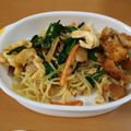 mtya's cooksnap of when they made 簡単！豚ニラ玉DEごま醤油風味焼きそば♪.