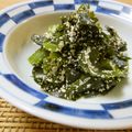solapapa's cooksnap of when they made わかめ炒めの明太子和え.