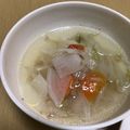 やんしゅ's cooksnap of when they made 液体塩こうじと手羽先で参鶏湯風スープ☆.
