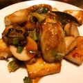 とみ家's cooksnap of when they made 牡蠣と厚揚げのオイスターソース炒め.