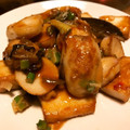 とみ家's cooksnap of when they made 牡蠣と厚揚げのオイスターソース炒め.