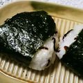 クック6DDPP8☆'s cooksnap of when they made 塩昆布とチーズのおにぎり.