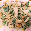 めぞそぷ's cooksnap of when they made もやしとホウレン草の胡麻和え.