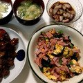 妻はベトナム人's cooksnap of when they made ほうれん草とベーコンの卵炒め(´▽`)✨.