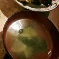 eiyoushi's cooksnap of when they made ワカメスープ♪ヽ(*´з｀*)ﾉ.