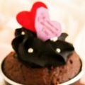 シャノアールちゃーん's cooksnap of when they made バレンタイン♡モカショコラのカップケーキ.