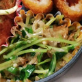 ☆ﾁｬｯﾋﾟ☆'s cooksnap of when they made 栄養そのまま★豆苗とえのきのお浸し.