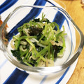 mikutasu's cooksnap of when they made もやしと三つ葉の磯部和え.