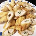 愛結菜mama's cooksnap of when they made ( ˙◊˙ )鶏ささみの天ぷら.