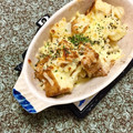 ふたごゆき's cooksnap of when they made 厚揚げとポテトの♪ガーリック和マヨチ焼.