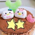あか❁めろ's cooksnap of when they made 簡単ツムツムドナルド&デイジーマシュマロ.