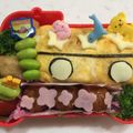 くるみなちょん☆'s cooksnap of when they made キャラ弁♡オムライスのバスで遠足.