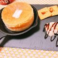 ありすママ★'s cooksnap of when they made セルクルで作るカフェ風ホットケーキ.