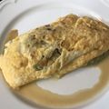 まってー's cooksnap of when they made アボカドチーズでとろ～りオムレツ♫♬.