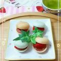 sakuraロゼット's cooksnap of when they made 材料3つで簡単ミニいちご最中.