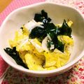 りち子★☆'s cooksnap of when they made 白菜とワカメのやみつきしらすサラダ.