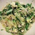 ぼんぼんりぼん's cooksnap of when they made 子供もパクパク水菜とひき肉の炒め物.