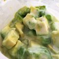 ユーロン's cooksnap of when they made アボカドのわさび漬け風滋味ココット.