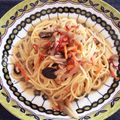 payypyya's cooksnap of when they made ごぼうとツナの簡単和風パスタ.
