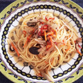 payypyya's cooksnap of when they made ごぼうとツナの簡単和風パスタ.