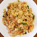 モカ☆イルガチェフェ's cooksnap of when they made 茅乃舎だしでレタスチャーハン☆.