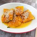 はみころ's cooksnap of when they made え？これだけで？？煮崩れないカボチャ.