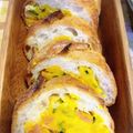 ぴか08's cooksnap of when they made 薩摩芋(南瓜）餡入り♡スタッフドバゲット.
