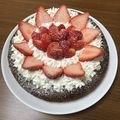 みぃぃこみか's cooksnap of when they made 濃厚チョコケーキ♡バレンタイン♡.