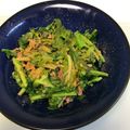 クックEV7U1Z☆'s cooksnap of when they made 青菜とシーチキンの炒め物.