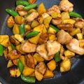クック1MY45S☆'s cooksnap of when they made ボリューム満点！さつまいもと鶏の甘辛炒め.