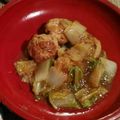 ヤング's cooksnap of when they made 肉団子と白菜のくったり煮.