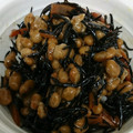 talkin38's cooksnap of when they made 残ったひじきの煮物と納豆で、ひじき納豆丼.