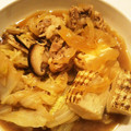 ととの奥さん's cooksnap of when they made 豚肉でお安く簡単に♪すき焼き風煮込み.