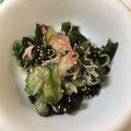 クックL10QDS☆'s cooksnap of when they made 黒酢で作った＊酢の物.