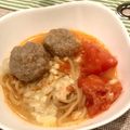 かつぞう☆'s cooksnap of when they made ひき肉とトマトとチーズのイタリアン楽なべ.