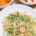 まりぴぴ♡'s cooksnap of when they made めちゃ簡単☆豆苗と明太マヨのパスタ☆.