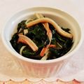 Richland☆Y's cooksnap of when they made わかめとカニカマのナムル風★.