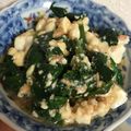えりなふみまま's cooksnap of when they made ☆豆腐・ホウレン草の中華風ｻﾗﾀﾞ★.
