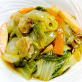 anelaママ's cooksnap of when they made ご飯進む♪家にあるもの白菜消費に中華炒め.